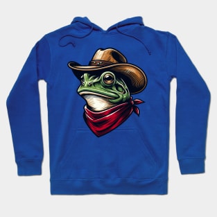 Cowboy frog Hoodie